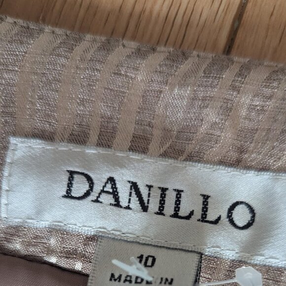 Rose Gold Skirt Suit Skirt Set Size 10 - Picture 10 of 10